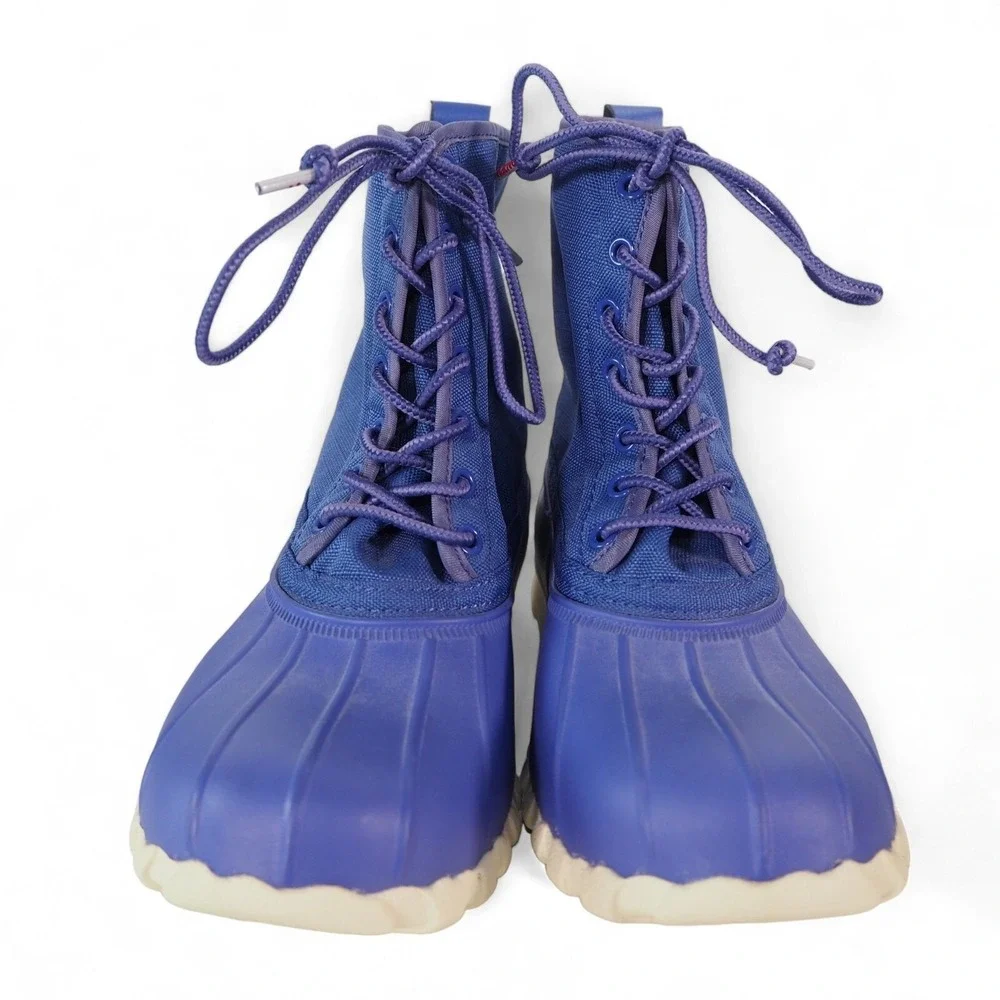 Native The Jimmy Citylite Rain Ankle Duck‎ Boots Purple Women's 7